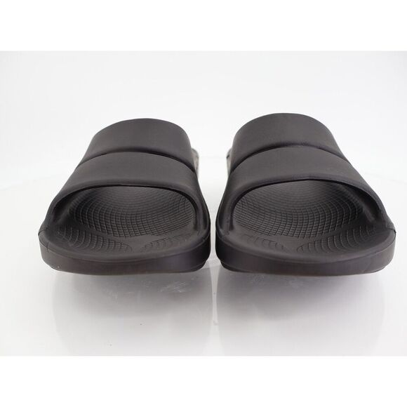 Oofos Men\'s OOahh Sandal Size 8 Recovery Sport Slide Stress Relief Black NEW main image 8
